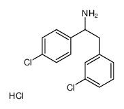 2-(3-chlorophenyl)-1-(4-chlorophenyl)ethanamine,hydrochloride_68968-07-0