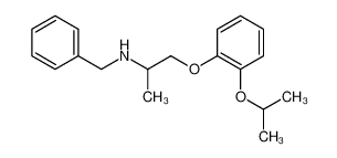 N-benzyl-N-[2-(2-isopropoxyphenoxy)-1-methylethyl]amine_689739-06-8