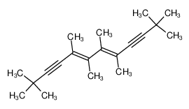 (5E,7E)-2,2,5,6,7,8,11,11-octamethyl-dodeca-5,7-diene-3,9-diyne_68980-88-1