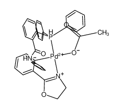 [Pd(CH3COO)(2-(2-oxazolinyl)phenyl(-1H))(2-diphenylphosphine-N-phenylbenzamide)]_690199-16-7