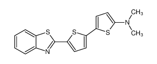 [2,2'-Bithiophen]-5-amine, 5'-(2-benzothiazolyl)-N,N-dimethyl-_690212-07-8
