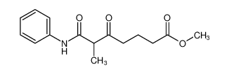 Heptanoic acid, 6-methyl-5,7-dioxo-7-(phenylamino)-, methyl ester_690223-29-1