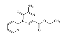 ethyl 5-amino-6-oxo-1-(pyridin-2-yl)-1,6-dihydro-1,2,4-triazine-3-carboxylate_690232-59-8