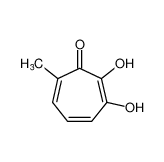 2,4,6-Cycloheptatrien-1-one, 2,3-dihydroxy-7-methyl-_690233-50-2