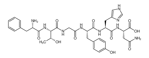 L-Asparagine, L-phenylalanyl-L-threonylglycyl-L-tyrosyl-L-histidyl-_690236-32-9