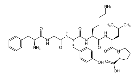 L-Proline, L-phenylalanylglycyl-L-tyrosyl-L-lysyl-L-leucyl-_690236-58-9