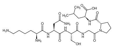 L-Leucine, L-lysyl-L-asparaginyl-L-serylglycyl-L-prolyl-_690239-01-1