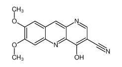 7,8-dimethoxy-4-hydroxybenzo[b][1,5]naphthyridine-3-carbonitrile_690253-92-0