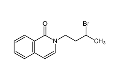 1(2H)-Isoquinolinone, 2-(3-bromobutyl)-_690256-00-9