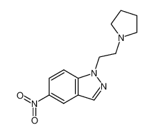 5-nitro-1-(2-(pyrrolidin-1-yl)ethyl)-1H-indazole_690265-58-8