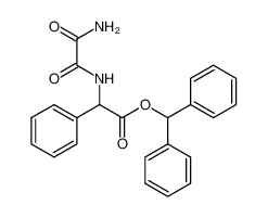 DL-α-[(2-amino-1,2-dioxoethyl)amino]phenylacetic acid, diphenylmethyl ester_69027-06-1