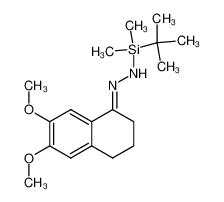 6,7-dimethoxy-1-tetralone N-tert-butyldimethylsilylhydrazone_690275-03-7