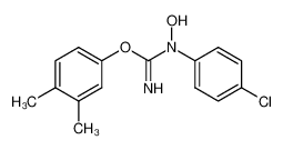 3,4-dimethylphenyl (4-chlorophenyl)(hydroxy)carbamimidate_6903-49-7