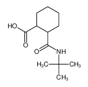 2-(tert-butylcarbamoyl)cyclohexane-1-carboxylic acid_69049-86-1