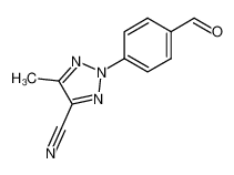 2-(4-formyl-phenyl)-5-methyl-2H-[1,2,3]triazole-4-carbonitrile_69059-73-0