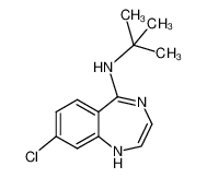 tert-butyl-(8-chloro-1H-benzo[e][1,4]diazepin-5-yl)-amine_69063-09-8