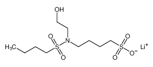 lithium 4-(N-(2-hydroxyethyl)butylsulfonamido)butane-1-sulfonate_690687-51-5