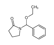 1-[ethoxy(phenyl)methyl]pyrrolidin-2-one_6907-69-3