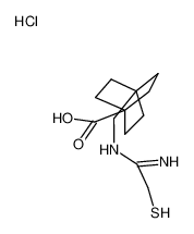 4-((2-mercaptoacetimidamido)methyl)bicyclo[2.2.2]octane-1-carboxylic acid hydrochloride_69094-61-7
