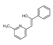 (Z)-2-(6-methyl-[2]pyridyl)-1-phenyl-vinyl alcohol_69097-75-2