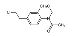 N-[4-(2-chloro-ethyl)-2-methyl-phenyl]-N-ethyl-acetamide_690978-44-0