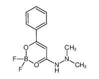2-(2,2-difluoro-6-phenyl-2H-1,3l3,2l4-dioxaborinin-4-yl)-1,1-dimethylhydrazine_691000-38-1