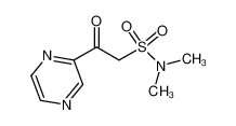 (pyrazin-2-yl)(N,N-dimethylsulfamoylmethyl)ketone_691003-60-8