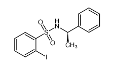 Benzenesulfonamide, 2-iodo-N-[(1R)-1-phenylethyl]-_691010-62-5