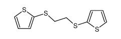 1,2-bis-(thiophen-2-ylsulfanyl)-ethane_6911-54-2