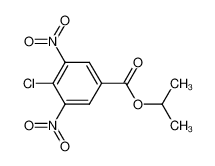 3,5-dinitro-4-chlorobenzoic acid isopropyl ester_69112-25-0