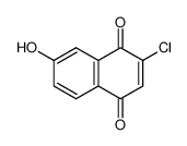 3-chloro-6-hydroxy-1,4-naphthoquinone_69119-29-5