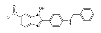 2-(4-(benzylamino)phenyl)-6-nitro-1H-benzo[d]imidazol-1-ol_691354-24-2