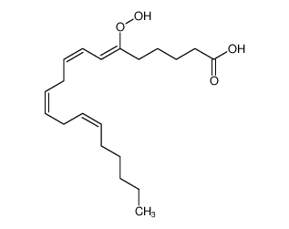 6,8,11,14-Eicosatetraenoic acid, 6-hydroperoxy-, (6Z,8Z,11Z,14Z)-_691365-04-5