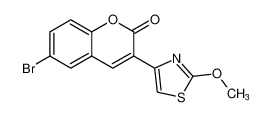 2H-1-Benzopyran-2-one, 6-bromo-3-(2-methoxy-4-thiazolyl)-_691373-06-5