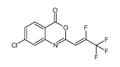 (Z)-7-chloro-2-(2,3,3,3-tetrafluoroprop-1-en-1-yl)-4H-benzo[d][1,3]oxazin-4-one_691387-44-7