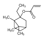 2-Propenoic acid, 2-ethyl-1,7,7-trimethylbicyclo[2.2.1]hept-2-yl ester_691389-63-6