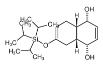(1R,4S,4aR,8aS)-1,4,4a,5,8,8a-hexahydro-6-(triisopropylsilyl)oxynaphthalene-1,4-diol_691391-06-7