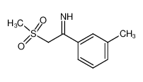 2-imino-2-(m-tolyl)ethyl methyl sulphone_69143-25-5