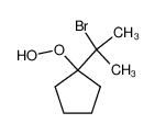 1-(1-Bromo-1-methylethyl)cyclopentyl Hydroperoxid_69164-43-8