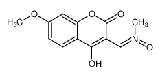 α-3-(4-Hydroxy-7-methoxycumarinyl)-N-methylnitron_69168-46-3