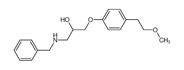 1-Benzylamino-3-[4-(2-methoxy-ethyl)-phenoxy]-propan-2-ol_691841-17-5