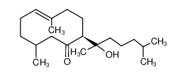 (E)-(S)-2-(1-Hydroxy-1,5-dimethyl-hexyl)-5,9-dimethyl-cyclodec-5-enone_69204-69-9