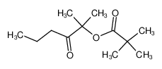 2-Trimethylacetoxy-2-methyl-3-hexanon_69204-89-3