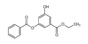 Benzoic acid, 3-(benzoyloxy)-5-hydroxy-, ethyl ester_692205-04-2