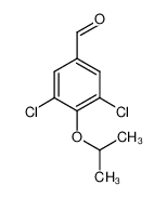 3,5-dichloro-4-propan-2-yloxybenzaldehyde_692281-56-4