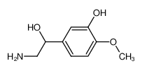 α-(aminomethyl)(3-hydroxy-4-methoxyphenyl)methanol_6924-27-2
