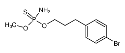 O-Methyl O-[3-(4-bromophenyl)propyl] thionophosphoramidate_69259-92-3
