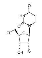 2'-bromo-5'-chloro-2',5'-dideoxy-uridine_69260-65-7