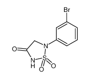 5-(3-bromophenyl)-1,2,5-thiadiazolidin-3-one 1,1-dioxide_692765-80-3