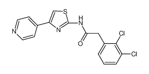 2-(2,3-dichlorophenyl)-N-(4-(pyridin-4-yl)thiazol-2-yl)acetamide_692869-70-8